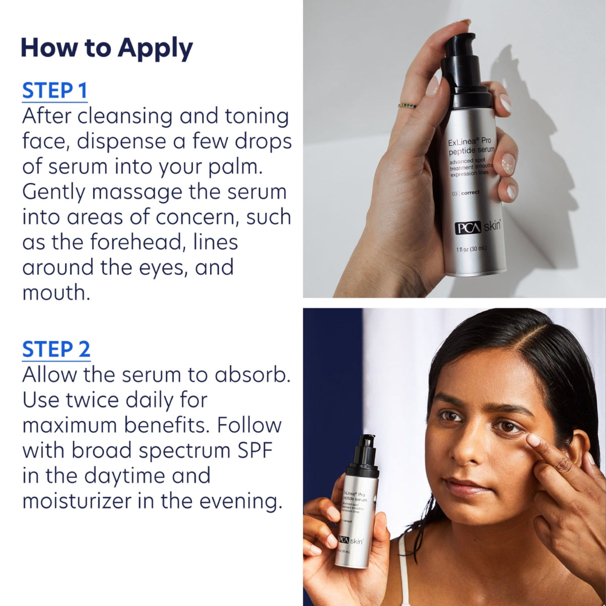 PCA Skin ExLinea® Pro Peptide Serum 30 ml — zdjęcie 6