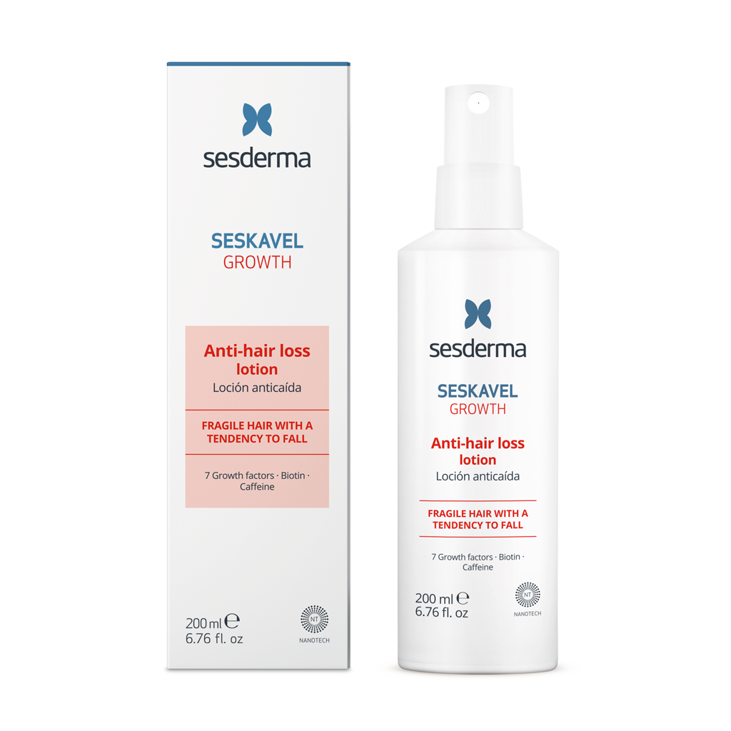 SESKAVEL Ampułki przeciw wypadaniu włosów 12 x 8 ml