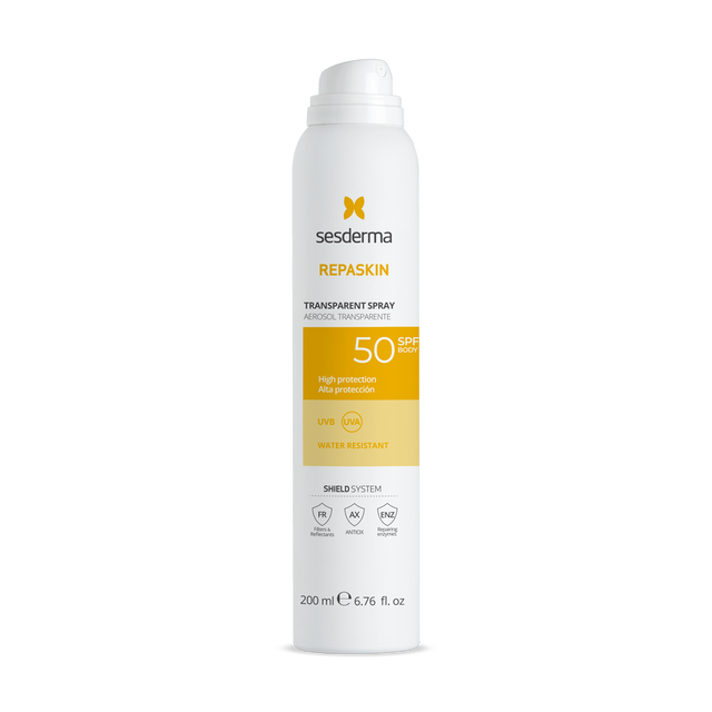 Spray Trasparente Repaskin SPF50 200 Ml