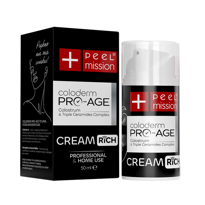 PEEL MISSION COLODERM PRO-AGE CREAM-RICH 50 ML AIRLESS