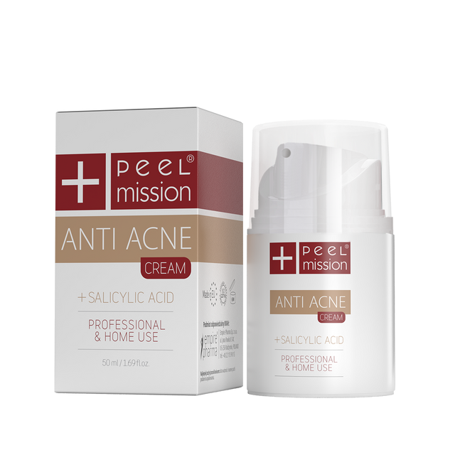 PEEL MISSION ANTI ACNE CREAM 50ML AIRLESS