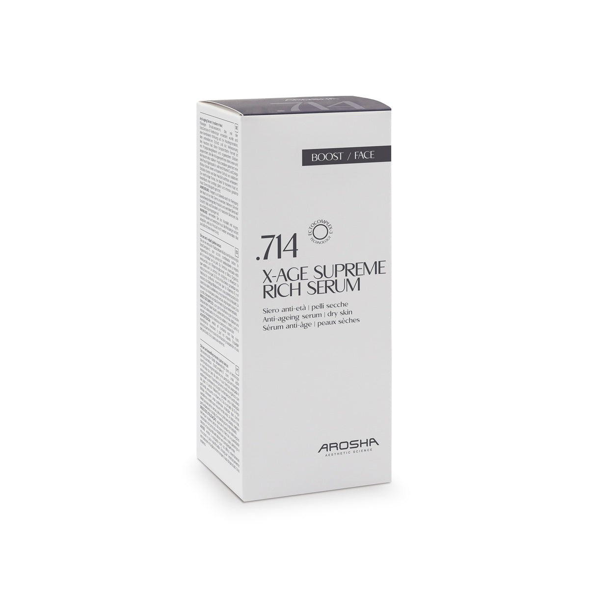 Arosha .714 X-Age Supreme Rich Serum 30 ml — zdjęcie 2