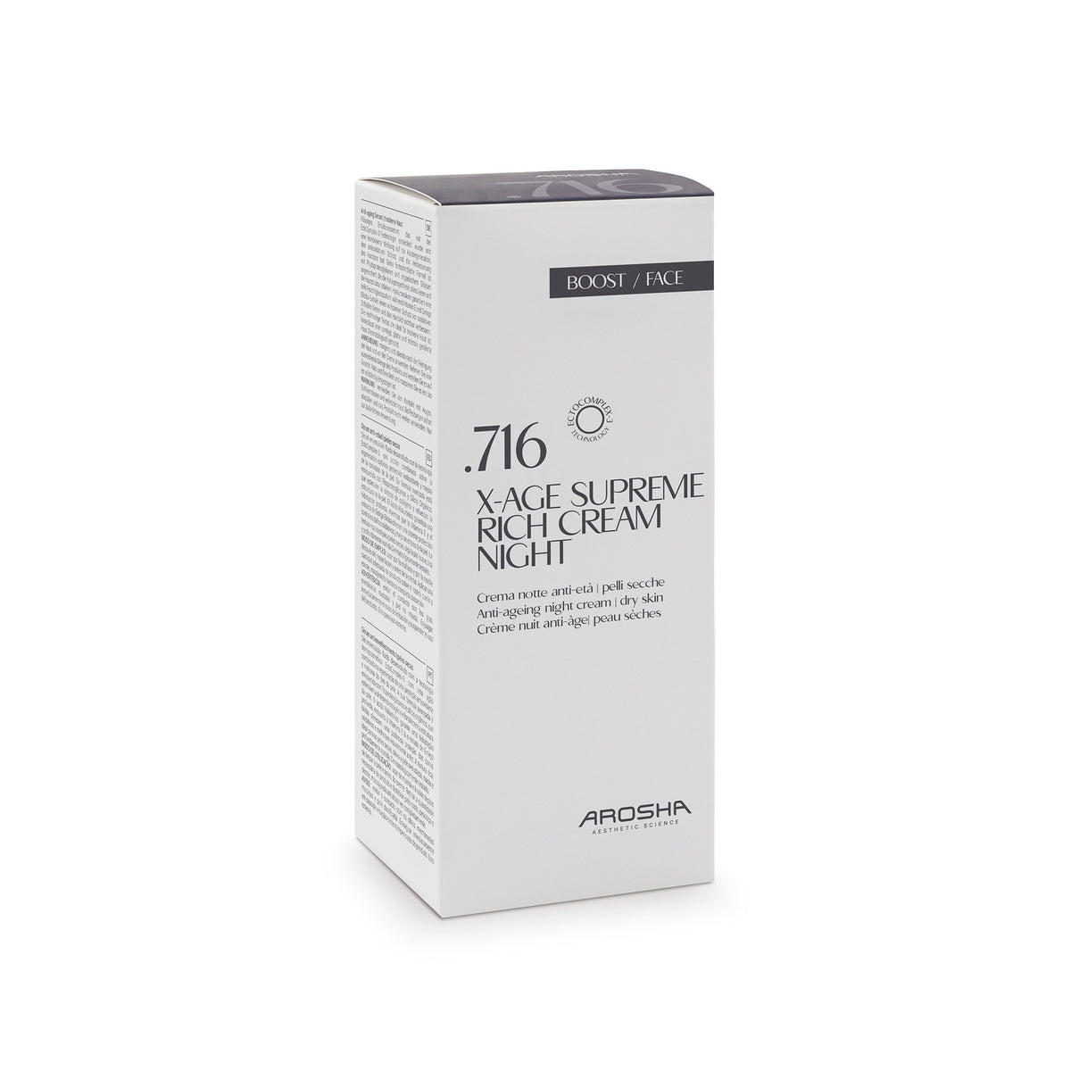 Arosha .716 X-Age Supreme Rich Cream Night 50 ml — zdjęcie 2