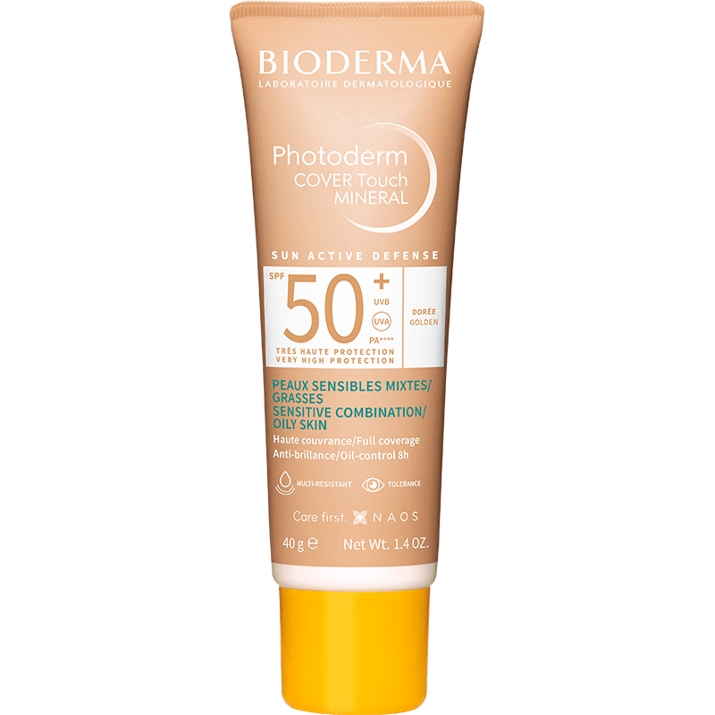 Bioderma Photoderm COVER Touch Mineral SPF 50+ ciemny 40 g — zdjęcie 2