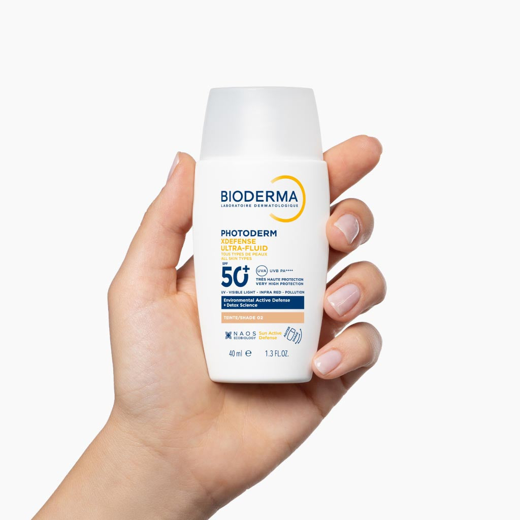 Bioderma Photoderm XDEFENSE Ultra-Fluid SPF50+ kolor 02 40 ml — zdjęcie 1