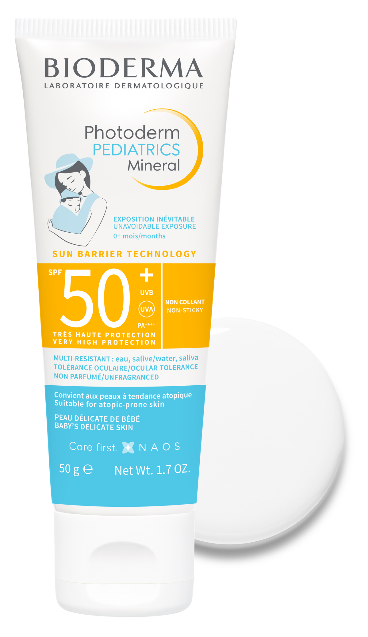Bioderma Photoderm PEDIATRICS Mineral SPF 50+ 50 g — zdjęcie 4