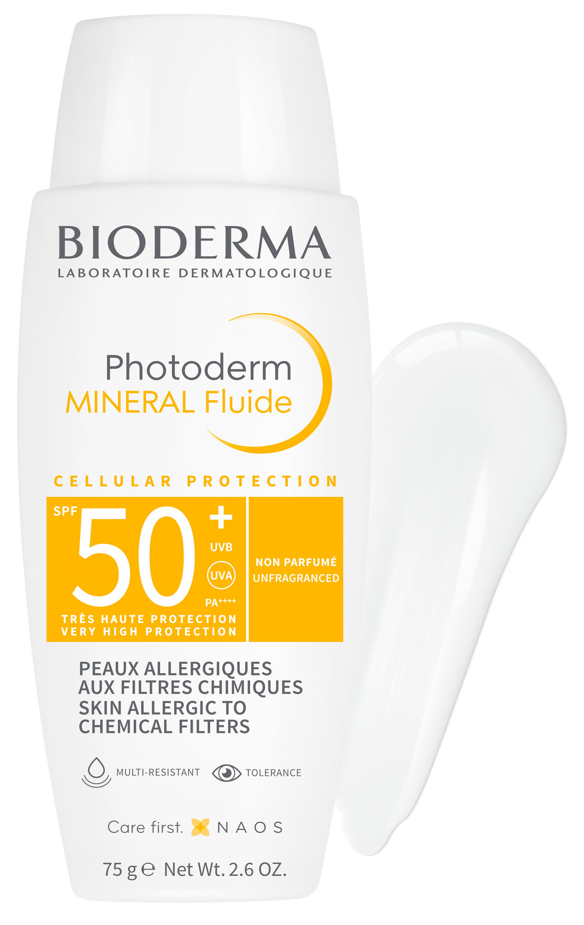 Bioderma Photoderm MINERAL Fluide SPF 50+ 75 g — zdjęcie 3