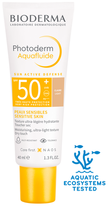 Bioderma Photoderm Aquafluide SPF 50+ jasny 40 ml — zdjęcie 2