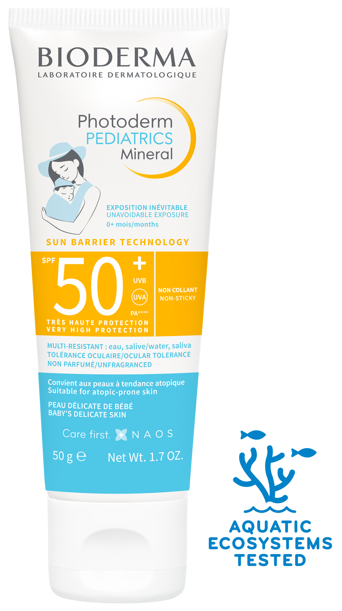 Bioderma Photoderm PEDIATRICS Mineral SPF 50+ 50 g — zdjęcie 3