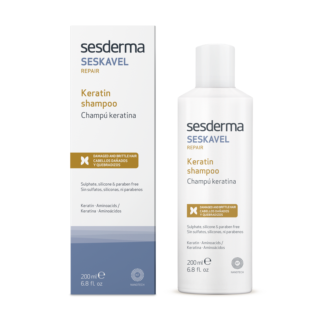SESKAVEL Szampon z keratyną 200 ml