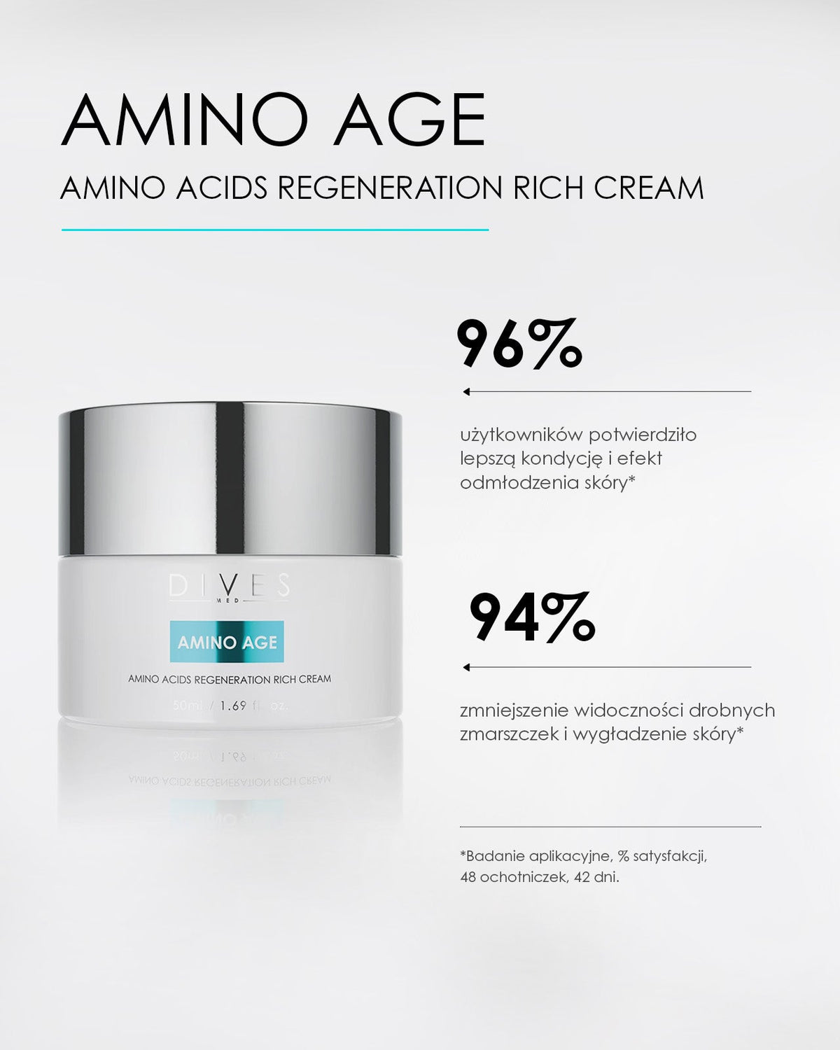 DIVES AMINO AGE Amino Acids Regeneration Rich Cream – DIVES MED