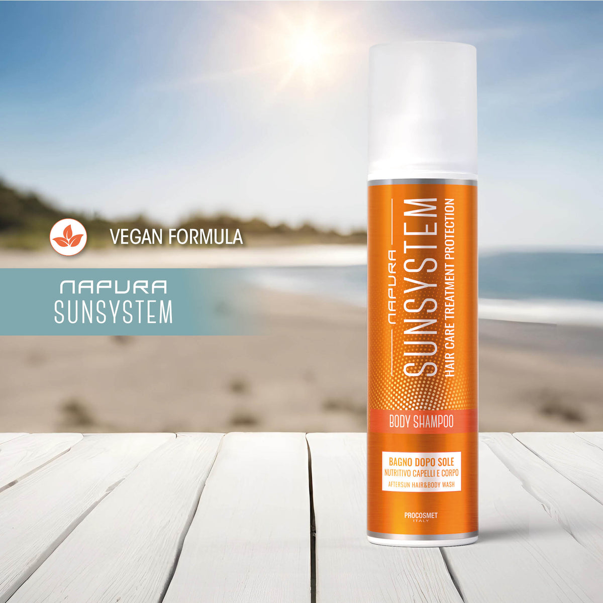 Napura Sun System Body Shampoo 200 ml — zdjęcie 3
