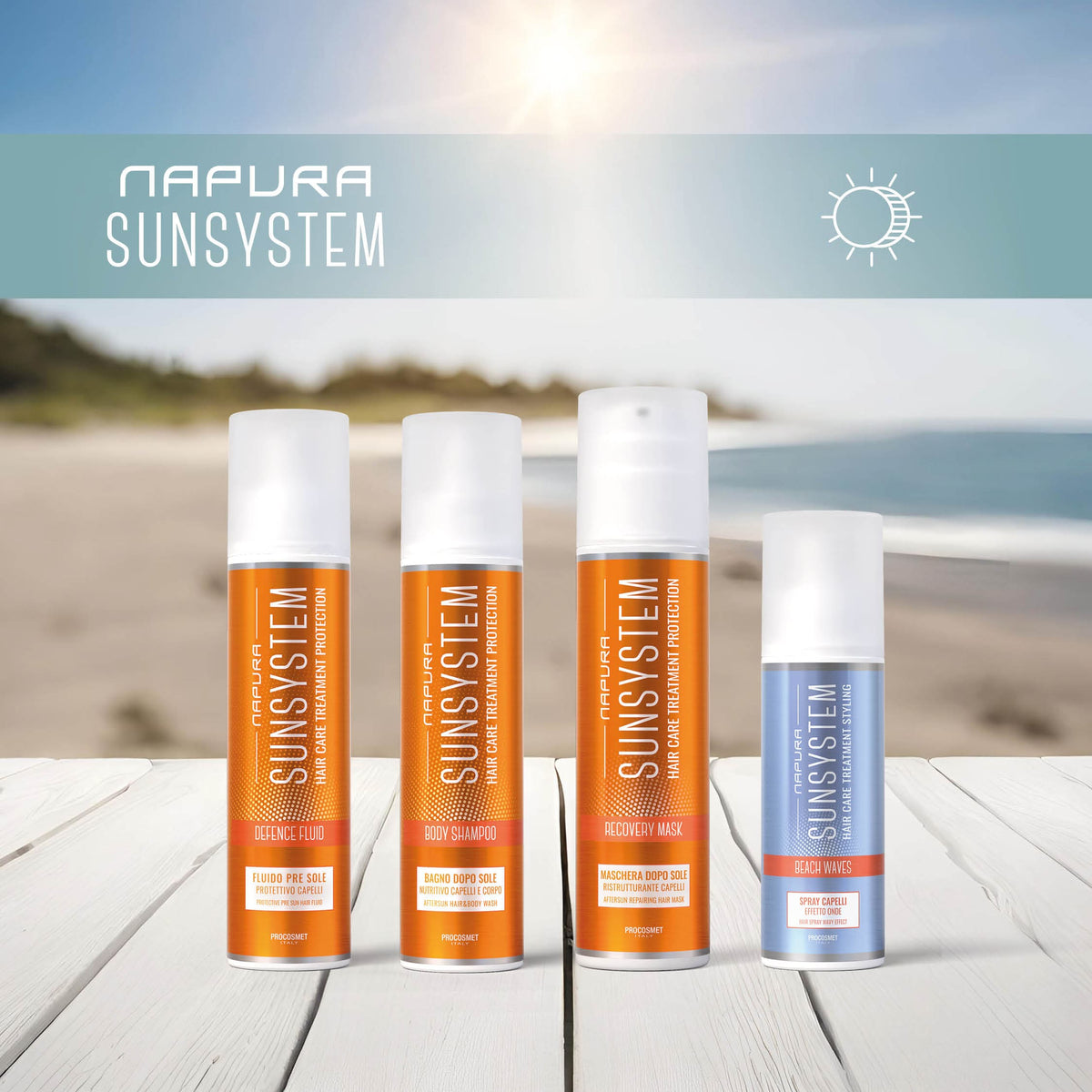 Napura Sun System Defence Fluid 200 ml — zdjęcie 3