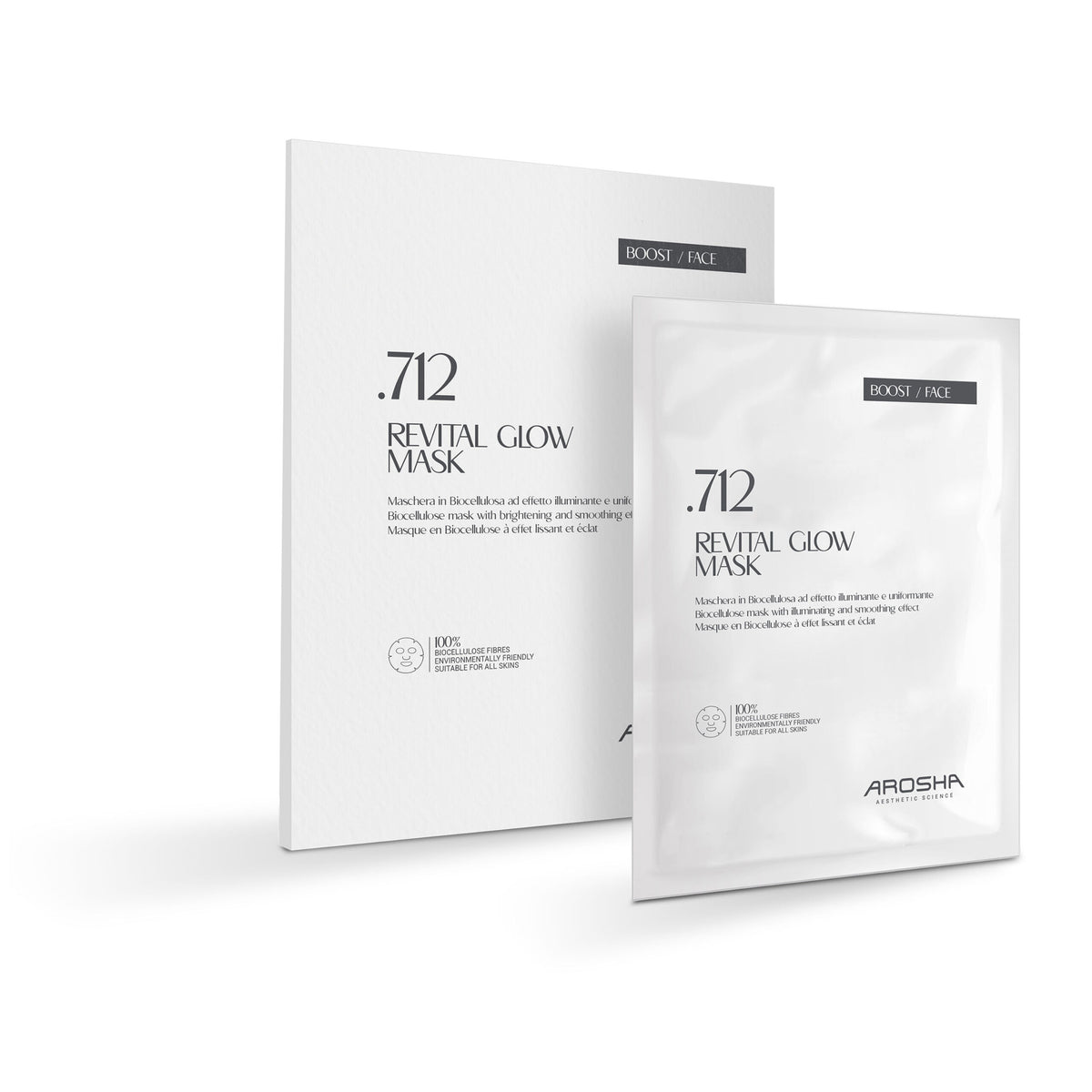 Arosha .712 Revital Glow Mask 1 szt — zdjęcie 2