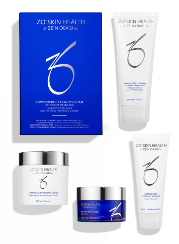 ZO Skin Health Complexion Clearing System - Zestaw do Skóry Trądzikowej i Problematycznej (4 Produkty)