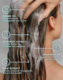 Σετ Σαμπουάν & Κοντίσιονερ Frizz Control Half-Liter — zdjęcie 4