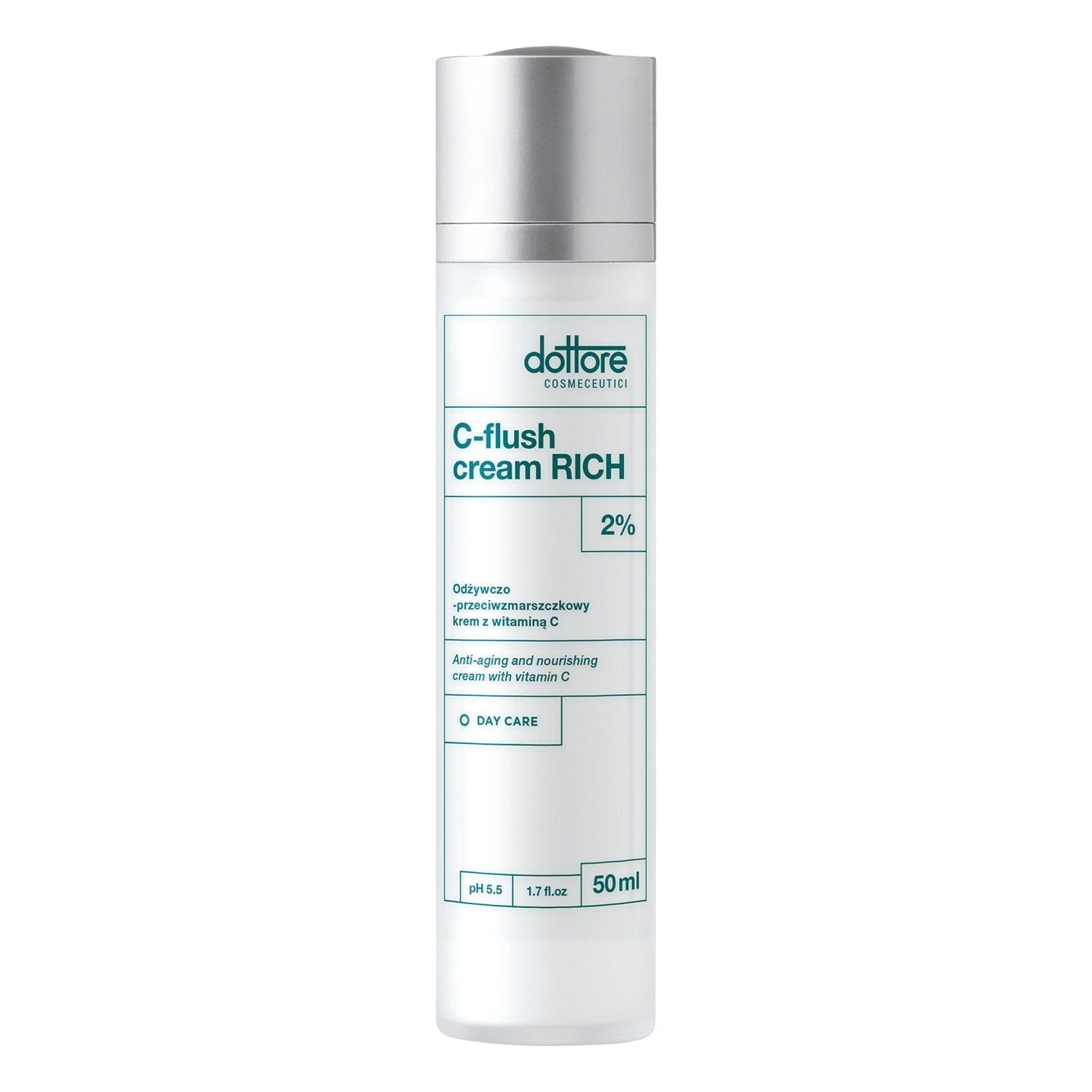 Dottore C-flush cream RICH – krem z 2% witaminą C i olejem z awokado