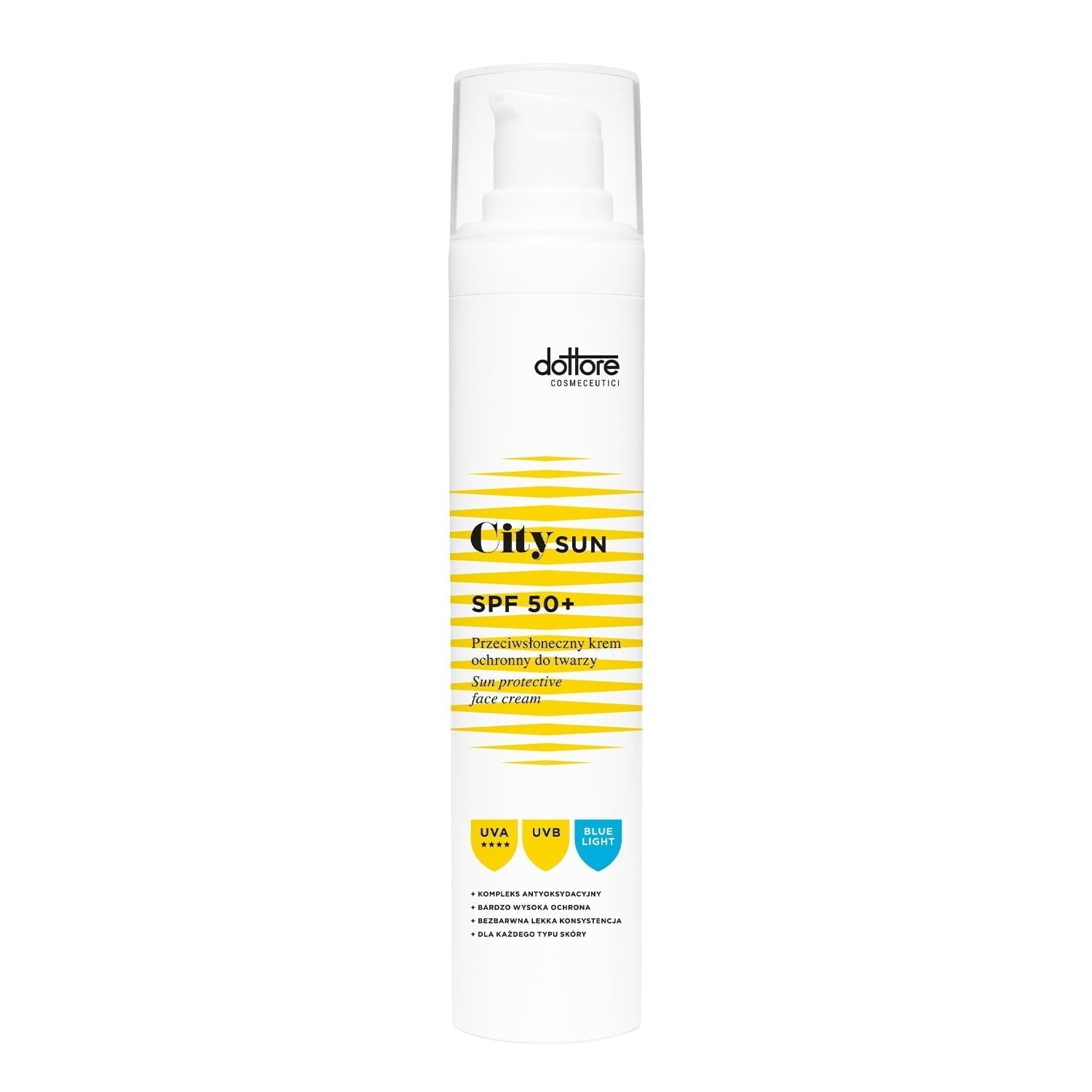 Dottore City SUN – krem ochronny do twarzy SPF 50+