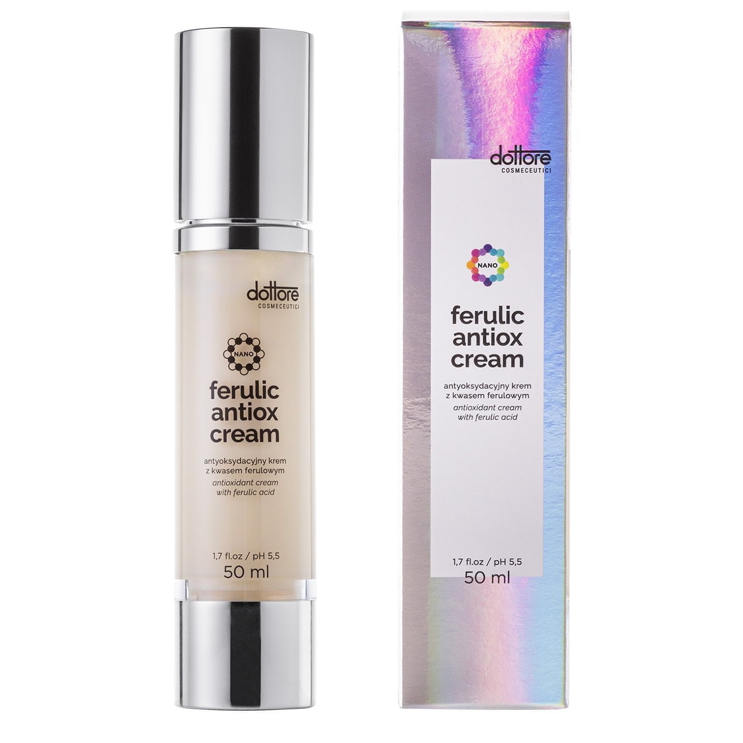 Dottore ferulic antiox cream – antyoksydacyjny krem z kwasem ferulowym