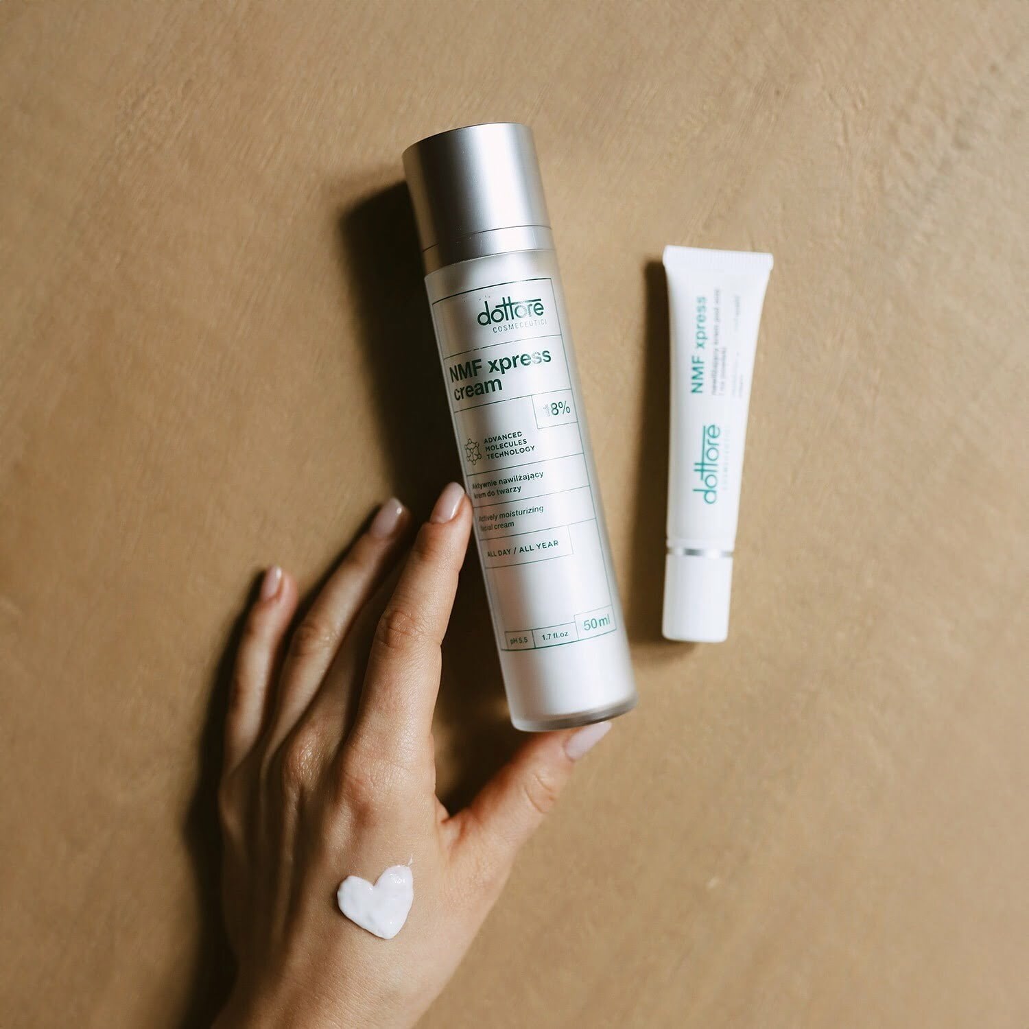 Dottore kuracja nawilżająca – NMF xpress cream, NMF xpress eyes