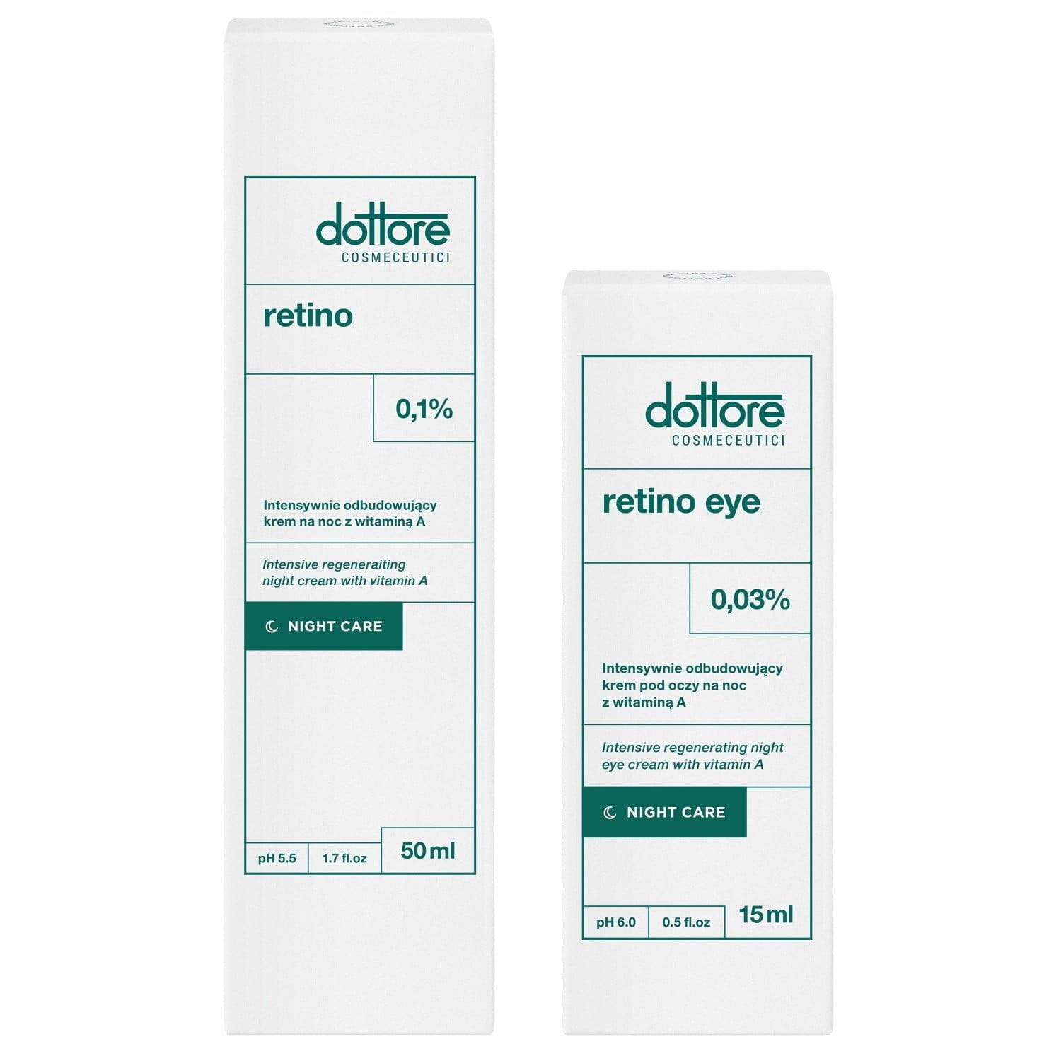 Dottore kuracja odbudowująca – retino, retino eye