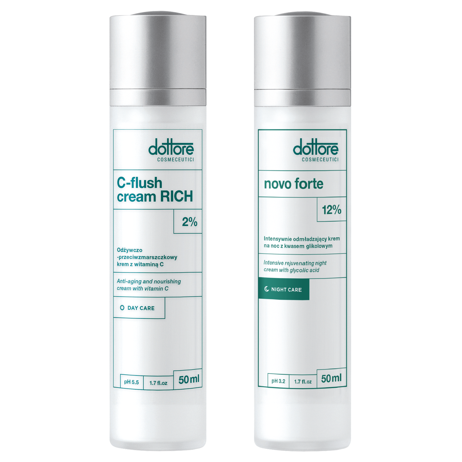 Dottore kuracja odmładzająca – C-flush cream RICH, novo forte