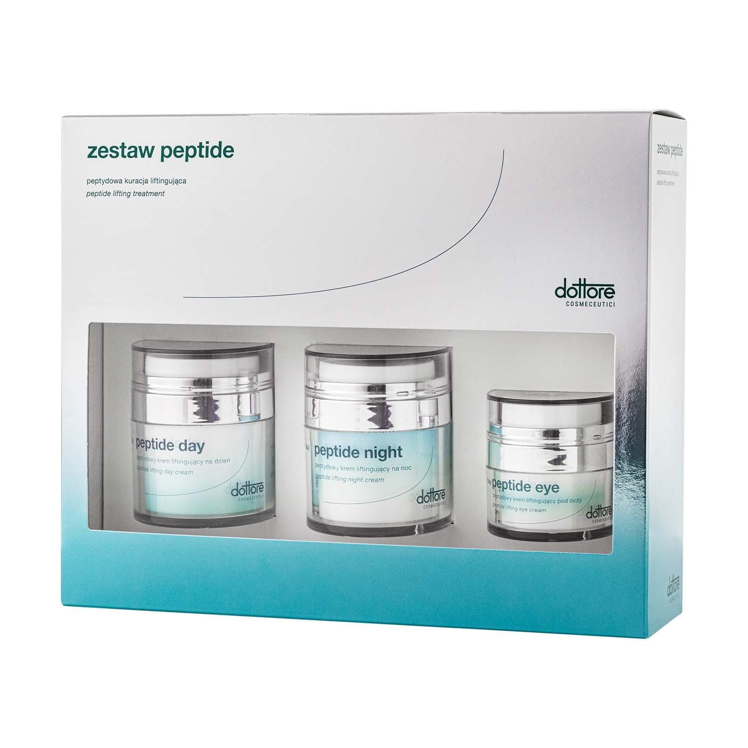 Dottore kuracja peptide – peptide day, peptide night, peptide eye