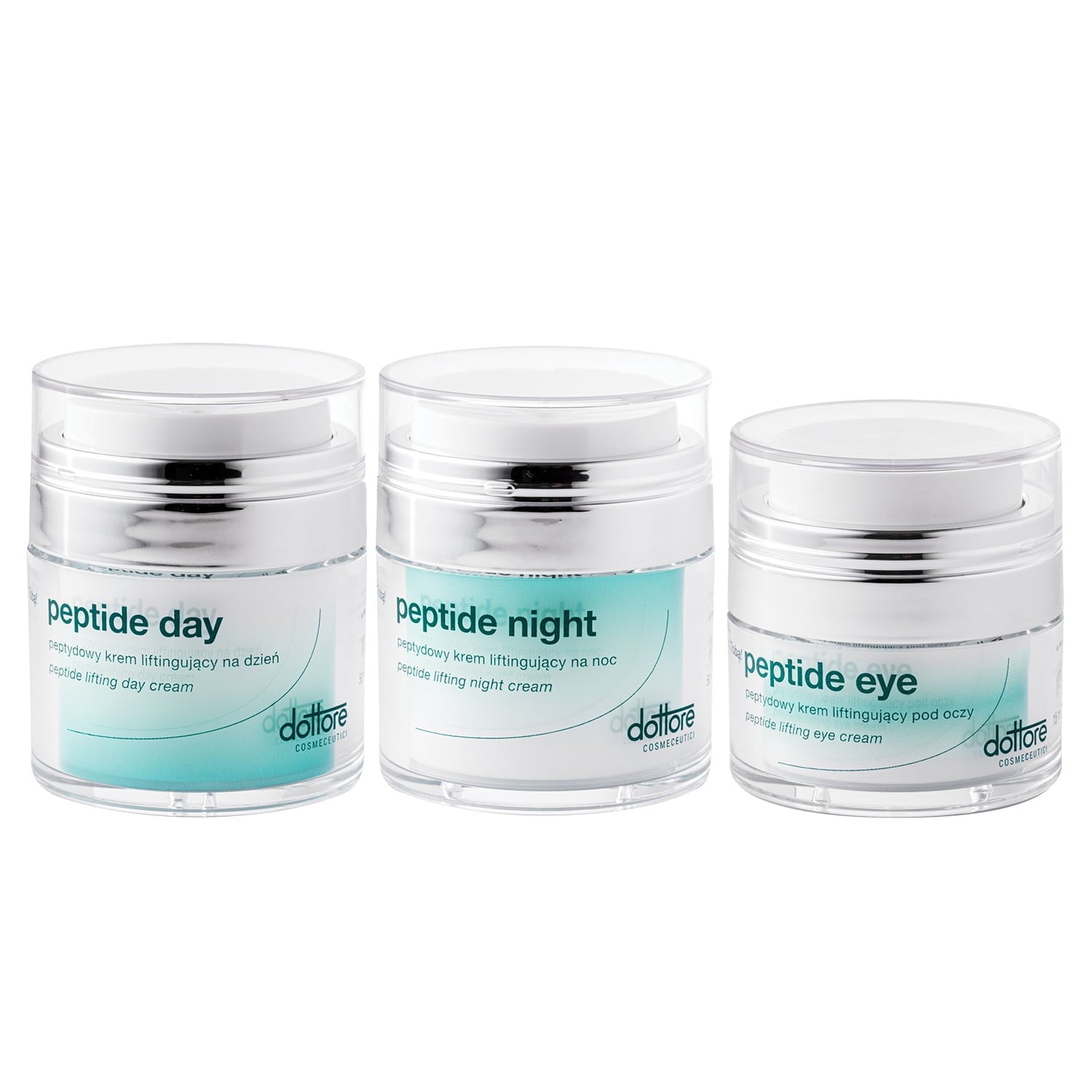 Dottore kuracja peptide – peptide day, peptide night, peptide eye