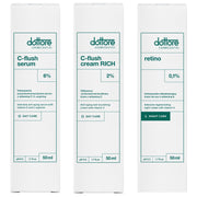 Dottore kuracja rozświetlająco-normalizująca – C-flush serum, C-flush RICH, retino
