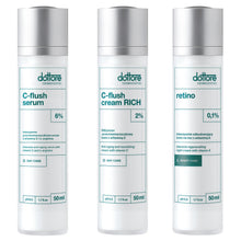 Dottore kuracja rozświetlająco-normalizująca – C-flush serum, C-flush RICH, retino — zdjęcie 2