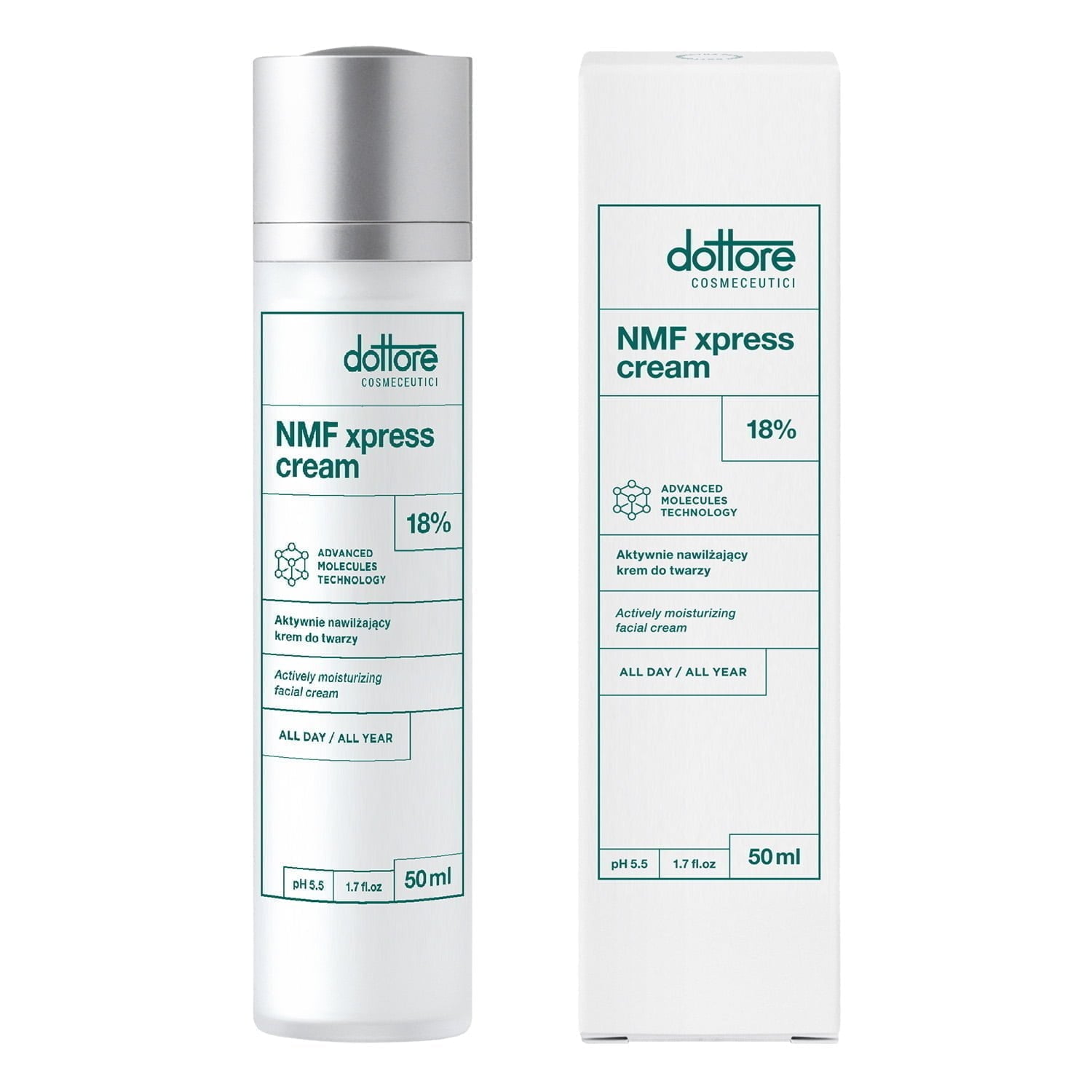 Dottore NMF xpress cream – nawilżający krem dla skóry suchej