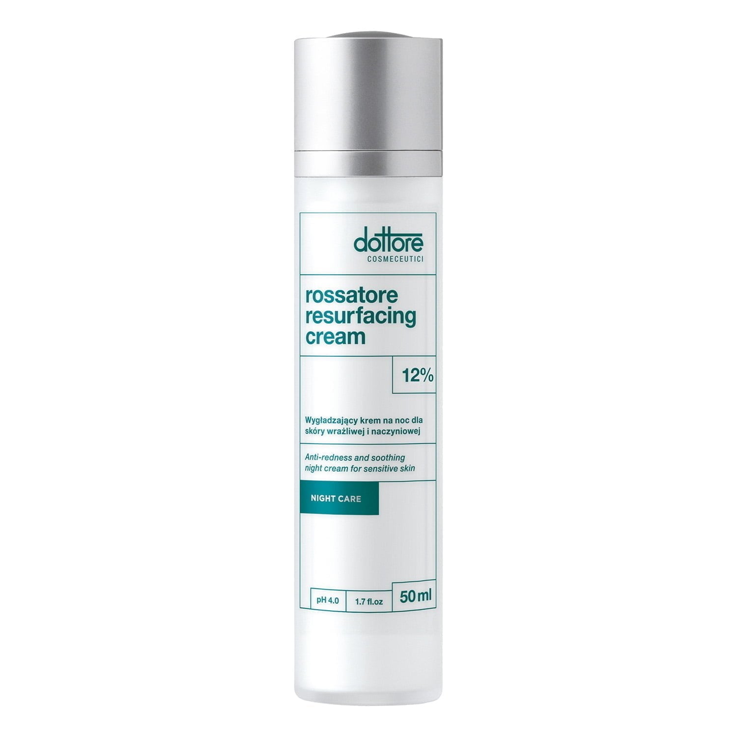 Dottore rossatore resurfacing cream – krem na noc do cery naczyniowej