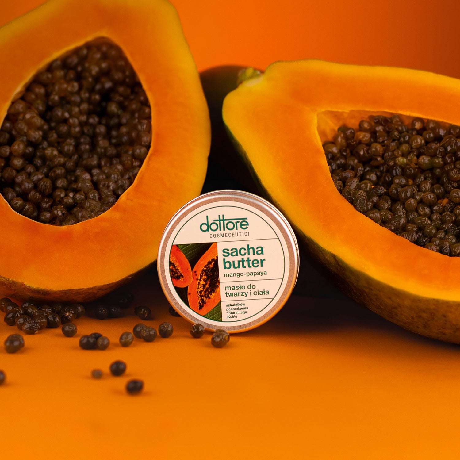 Dottore sacha butter mango-papaya – masło do twarzy i ciała