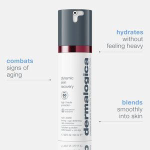 Dermalogica Dynamic Skin Recovery SPF 50 Krem przeciwzmarszczkowy z filtrem JUMBO 100 ml