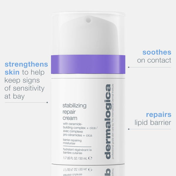 Dermalogica Stabilizing Repair Cream Crema rigenerante per la barriera cutanea sensibile versione jumbo 100 ml