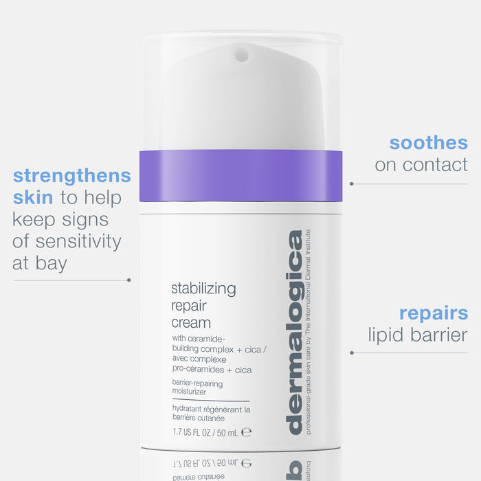 Dermalogica Stabilizing Repair Cream Krem regenerujący barierę skóry wrażliwej wersja jumbo 100 ml
