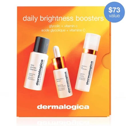 Dermalogica Daily Brightness Boosters Kit Zestaw rozjaśniający