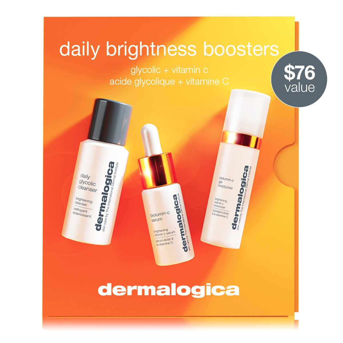 Dermalogica Daily Brightness Boosters Kit Zestaw rozjaśniający