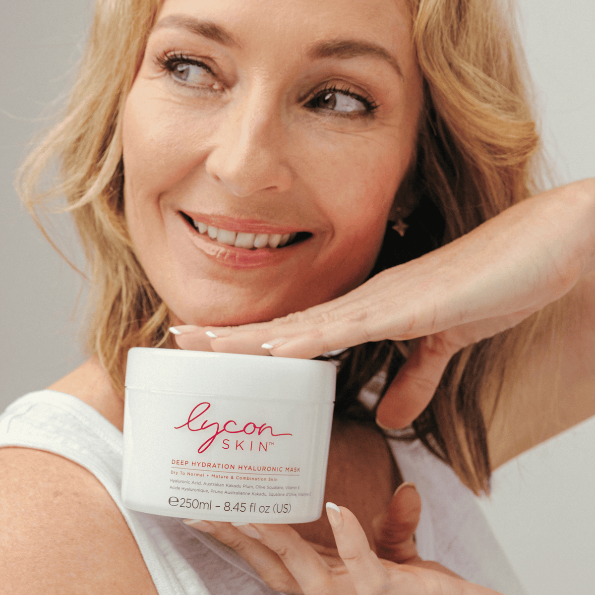 LyconSkin Deep Hydration Hyaluronic Mask maska nawilżająca 50 ml — zdjęcie 4