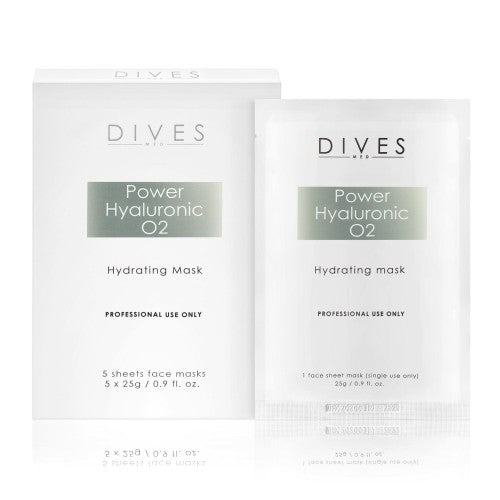 DIVES MED Power Hyaluronic 02 Mask 5 szt/opak