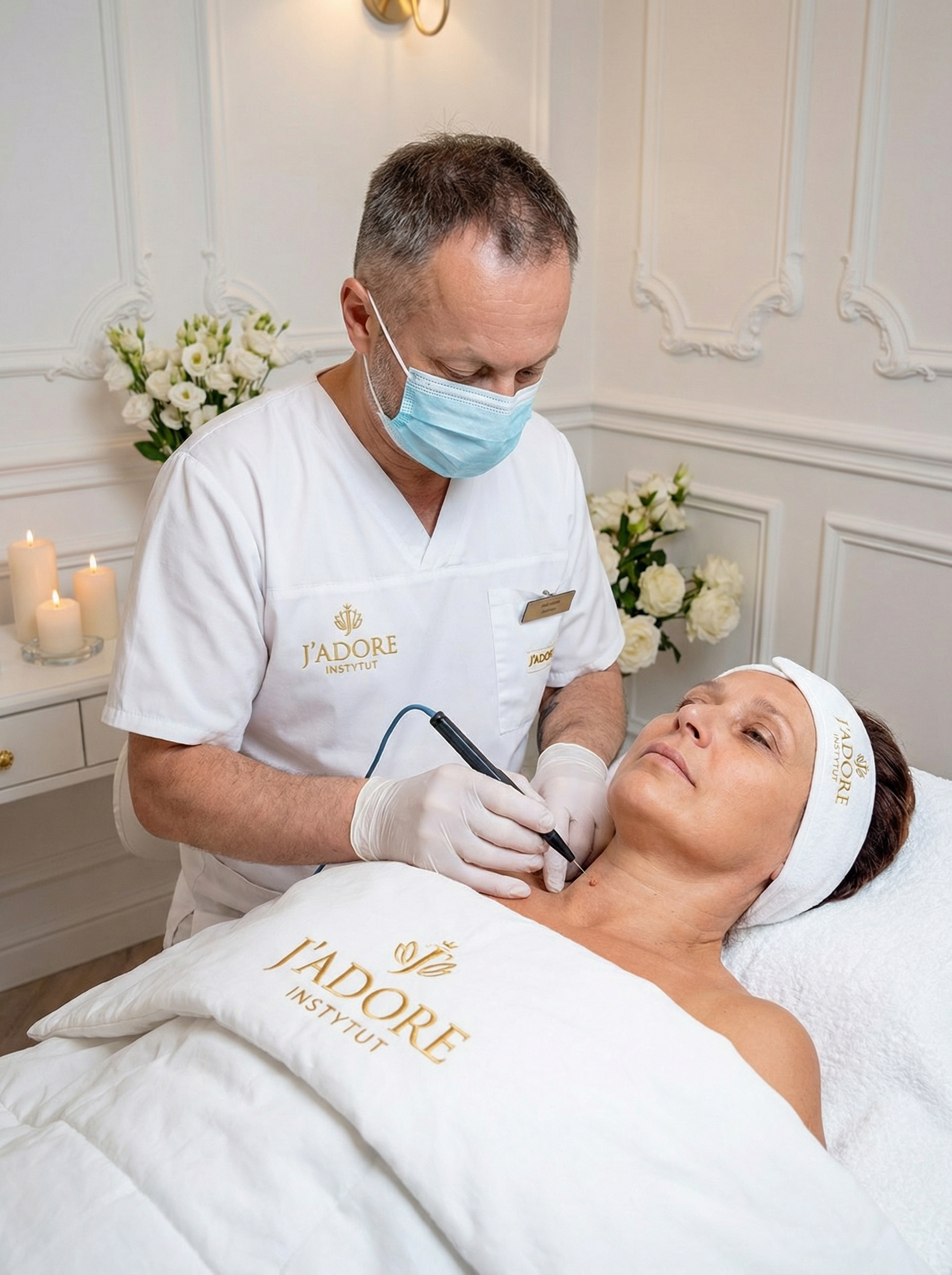 Elektrokoagulacja – usuwanie zmian skórnych – zabieg w J'adore Instytut Kraków