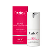 Retix.C EYE PLUS Brightening Cream 15 ml — rozjaśniający krem pod oczy w białym tubie z pompką, marka Retix.C