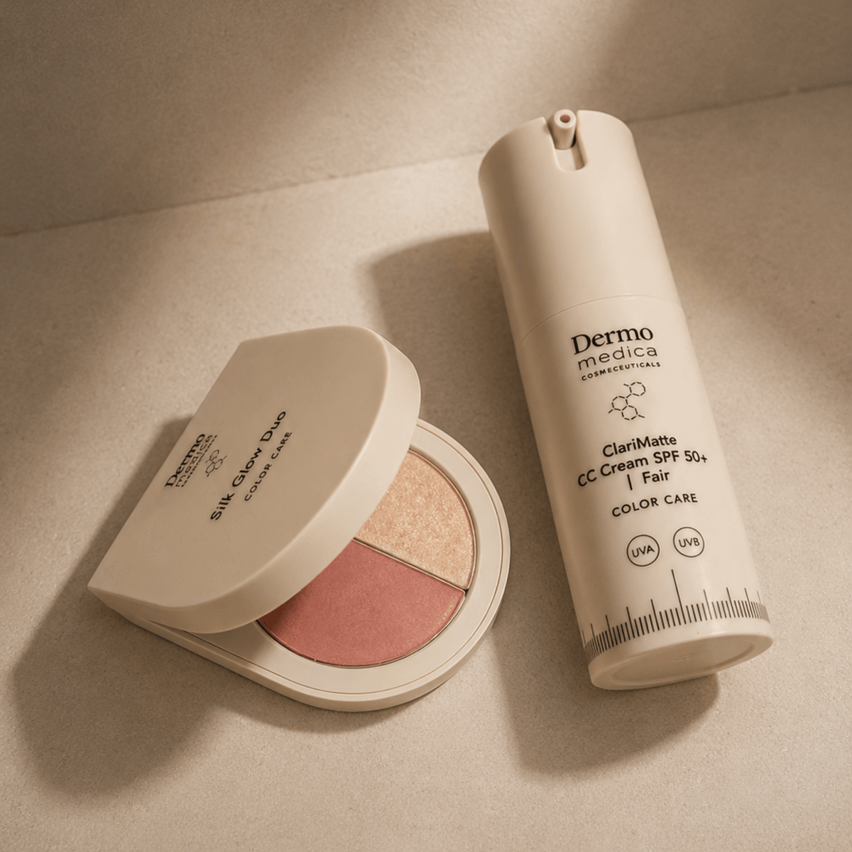 DermoMedica Zestaw promocyjny – Flawless Duo Fair