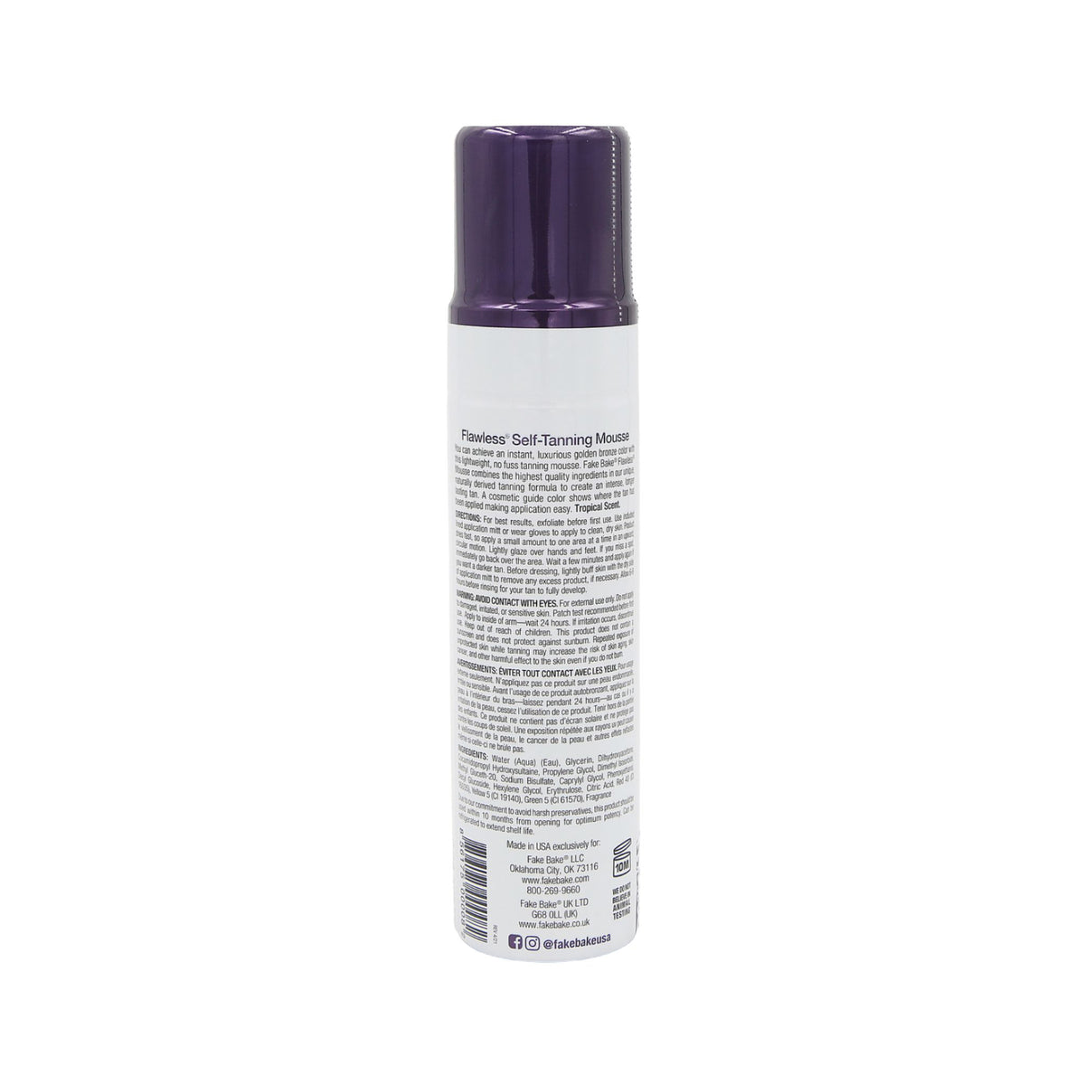 Fake Bake Flawless Mousse samoopalacz w piance z rękawicą 198 ml — zdjęcie 7