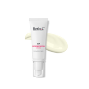 Retix.C Fotoprotector SPF50+ Cream — biała tuba ochronnego kremu przeciwsłonecznego z wysokim filtrem, professional home care