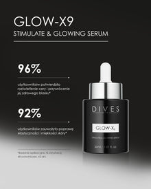 DIVES GLOW-X9 Stimulate & Glowing Serum — zdjęcie 4