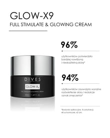 DIVES GLOW-X9 Full Stimulate & Glowing Cream — zdjęcie 4