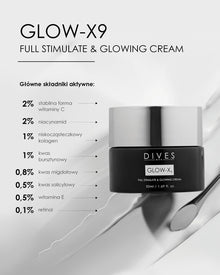 DIVES GLOW-X9 Full Stimulate & Glowing Cream — zdjęcie 3