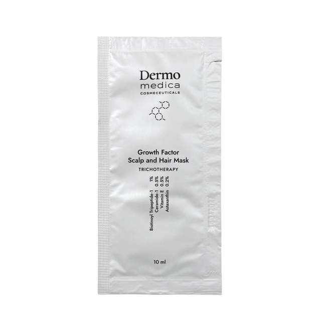 DermoMedica Growth Factor Scalp and Hair Mask 10x 10ml