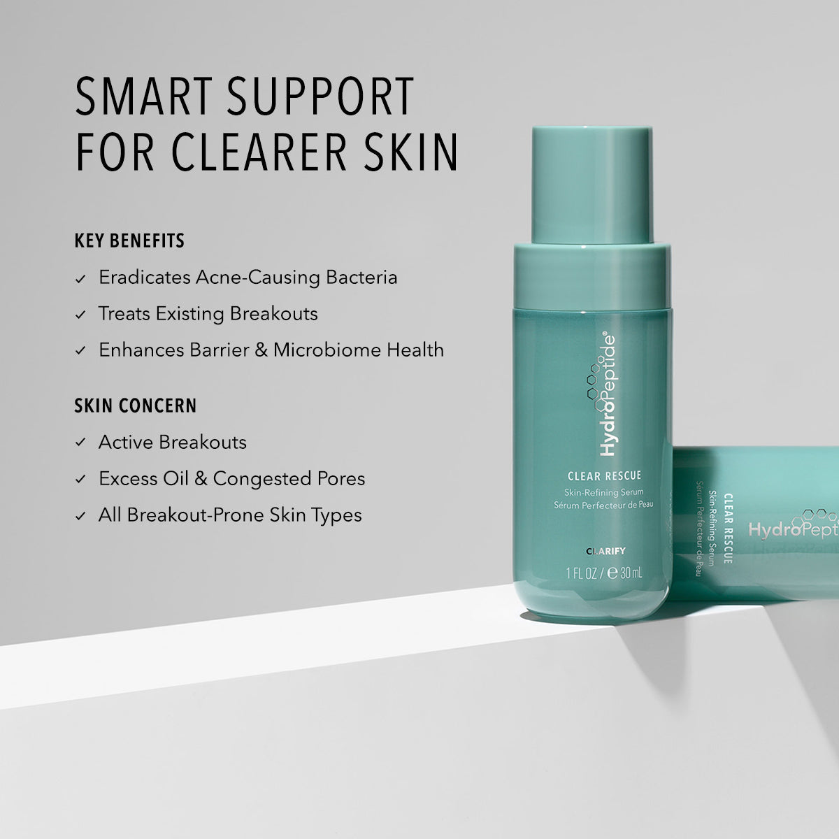 HydroPeptide Clear Rescue Serum — HydroPeptide